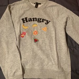 Grey Graphic Sweater